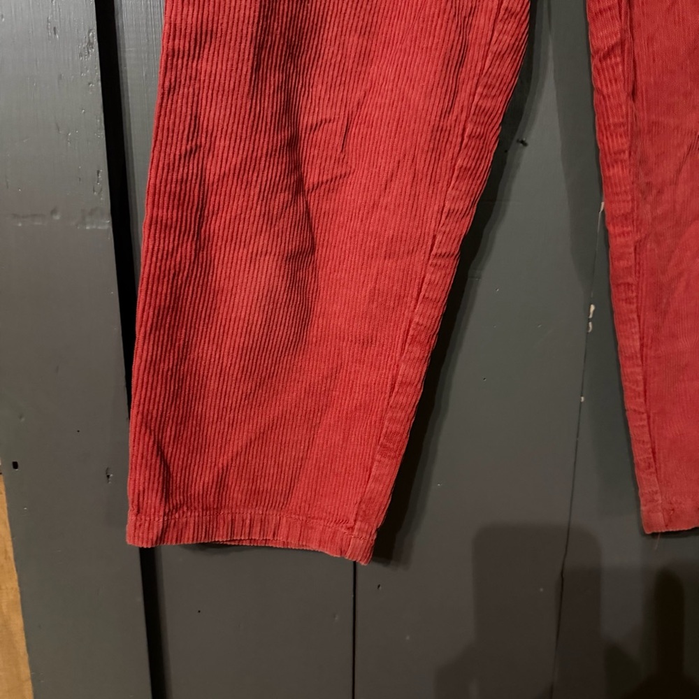 Vans Red Corduroy Pants - Picture 7 of 14